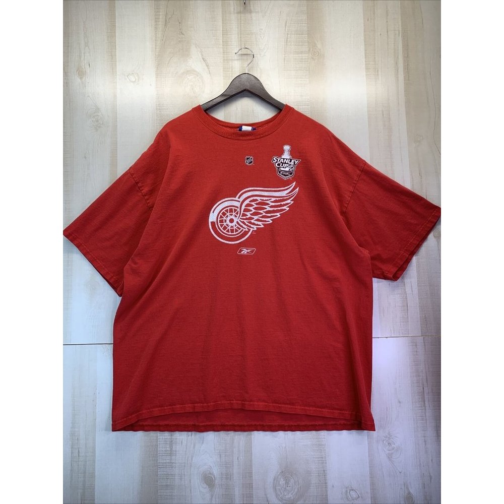 Vintage 2008 Reebok Stanley Cup Champions Detroit Red Wings MENS Sz 2X Shirt - Picture 1 of 12